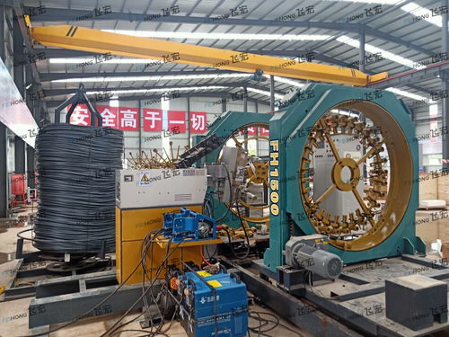 飛宏FH 2000鋼筋籠滾焊機(jī)在中鐵上海工程局鄭濟(jì)高鐵2號鋼筋場的成功應(yīng)用